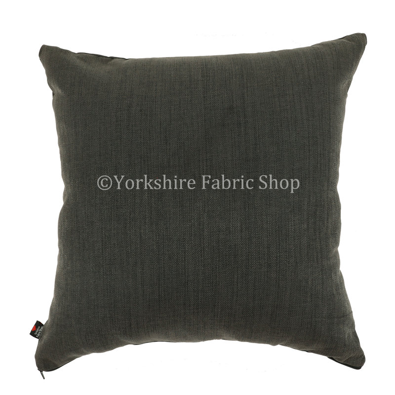 Bombay Square Throw Cushion, Small, Grey