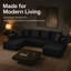 Canapé modulaire modulaire