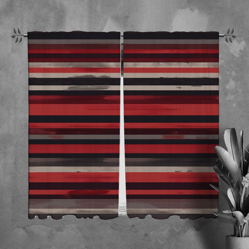 Paire de rideaux obscurcissant en polyester Rober, L 20 po x L 82 po