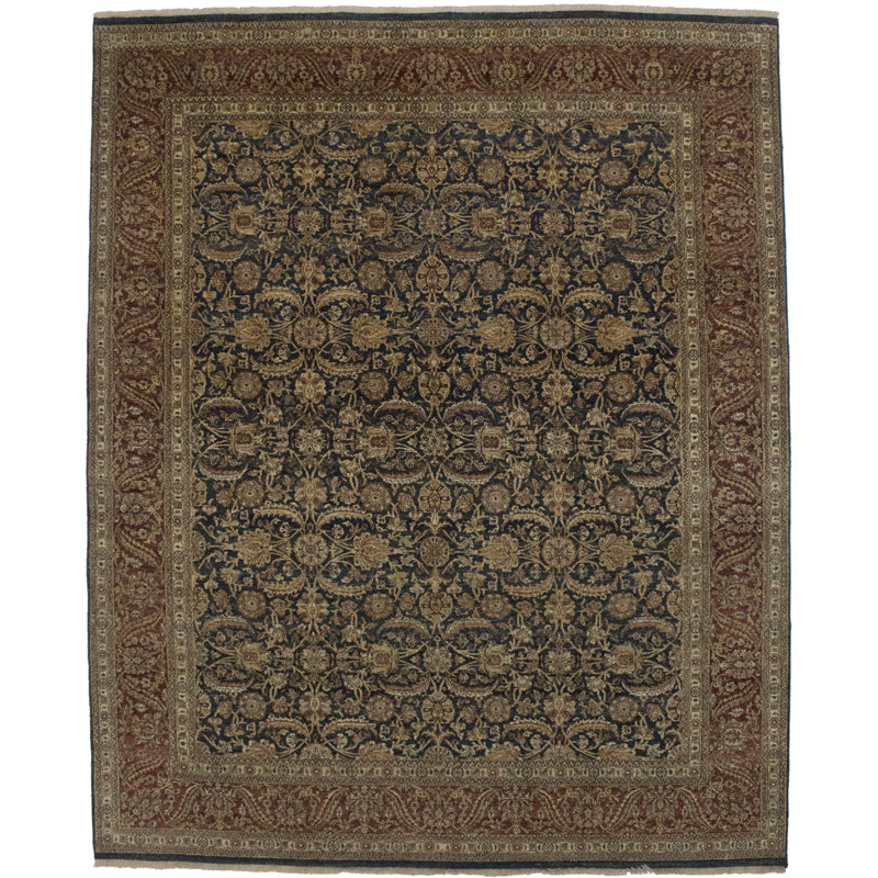 Wool Floral Indoor Rug