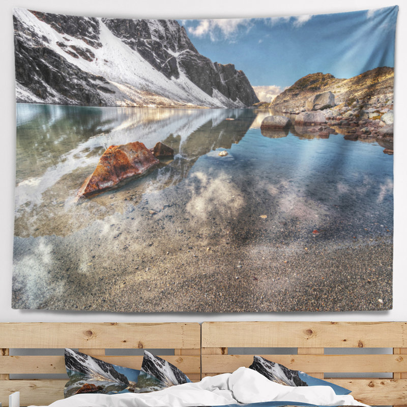 Polyester Tapestry, 50" H x 60" W