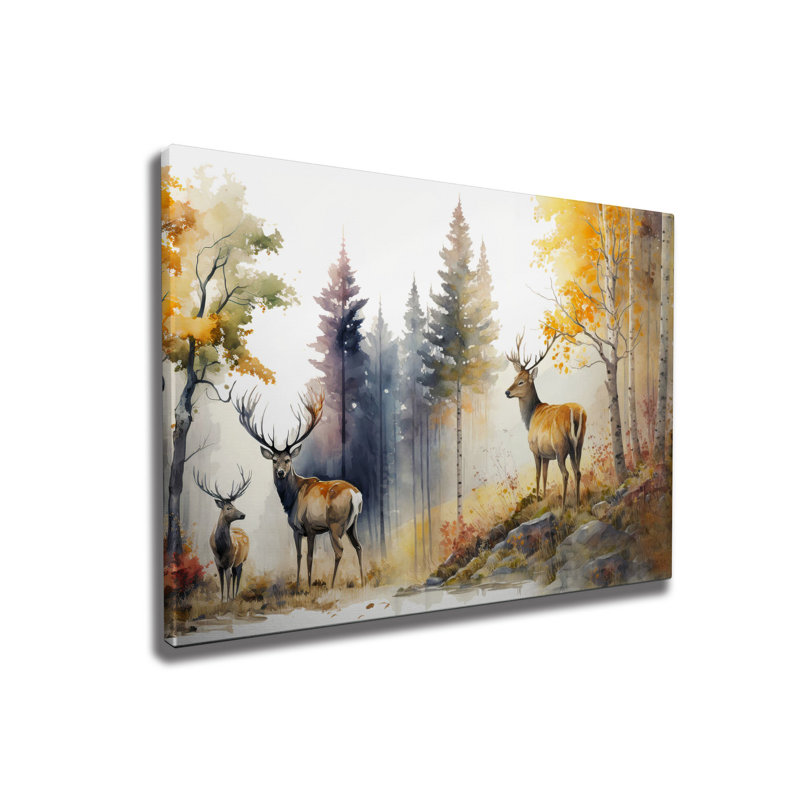 Stunning Decorative Canvas Painting, 19.7 x 27.6 inches | 50% Cotton / 50% Polyester, Digital Printing on Canvas | Elegant Wooden Frame (0.8 x 1.2 inches) | Perfect for Living Room, Bedroom & Office Decor