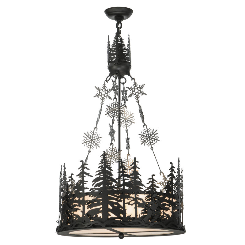 Belle Haven 4 - Light Drum Chandelier
