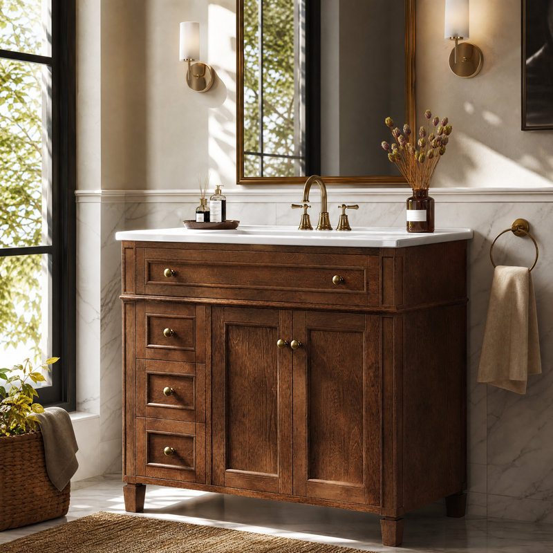 36'' Single Bathroom Vanity with Top