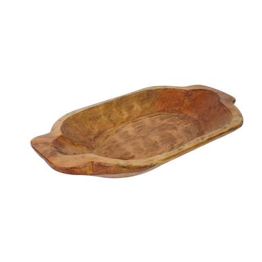 Loon Peak® Teak Wood Bowl | Wayfair