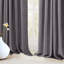 Paire de rideaux occultant et texturé 100% lin 50 po (ensemble de 2)-924673602-932488677