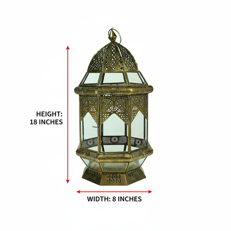 18'' H Floor Lantern