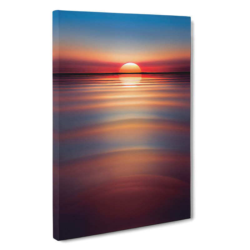 XC1022-1713X Cool Sunset - Wrapped Canvas Print, 76cm H x 50cm W x 3cm D
