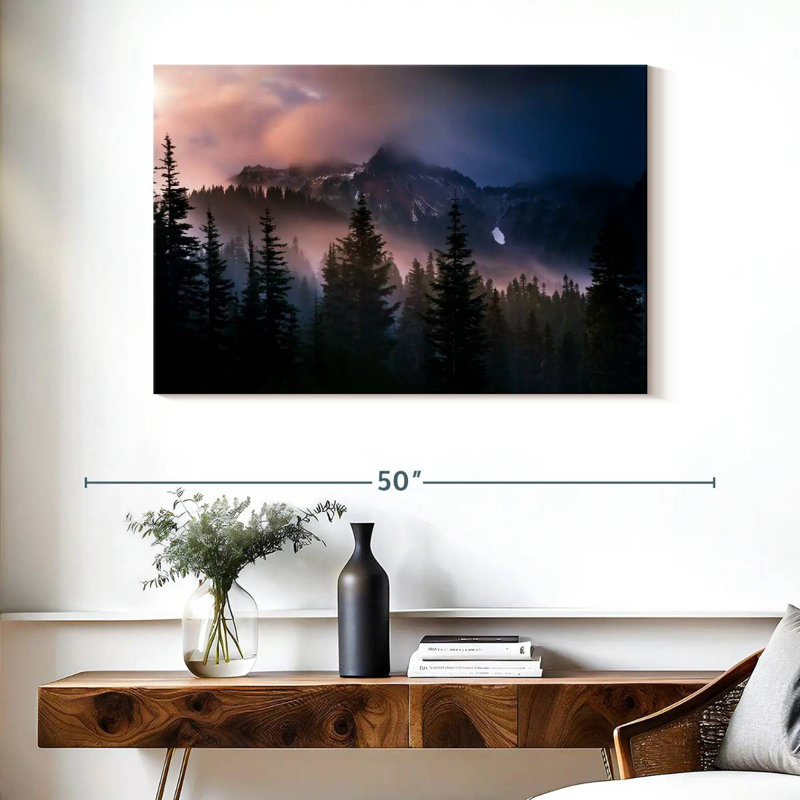 Alvord Mt. Rainier Storm Mist, H 26 po x l 39 po