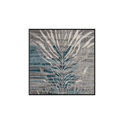 Machine Washable Gray Area Rug