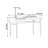 Simple Small-sized Walnut Solid Wood Writing Desk-365382755
