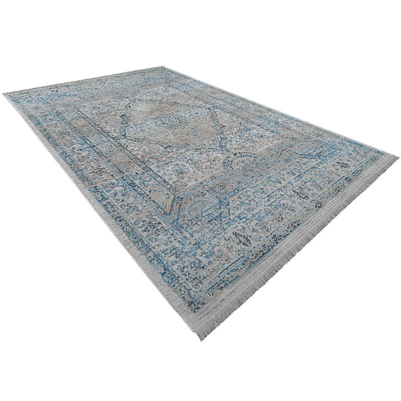 Beier Washable Area Rugs Non-Slip Modern Abstract Rugs for Living Room Entryway Bedroom - MACHINE MADE POLYESTER AREA RUGS - Multicolor, Oriental Design