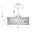 Quara 26 Inch Modern Glam Modern Crystal Ceiling Fan 6 Light with Remote