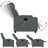  Massage Recliner Chair Grey-847370451