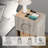 22.64" Wide Fluted Nightstand with USB Charging Station, 2 Drawers & Open Shelf, Curved Profile-901255658