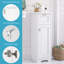 Armoire de rangement pour salle de bain et buanderie avec tiroir et tablette réglable RiverRidge Geneva