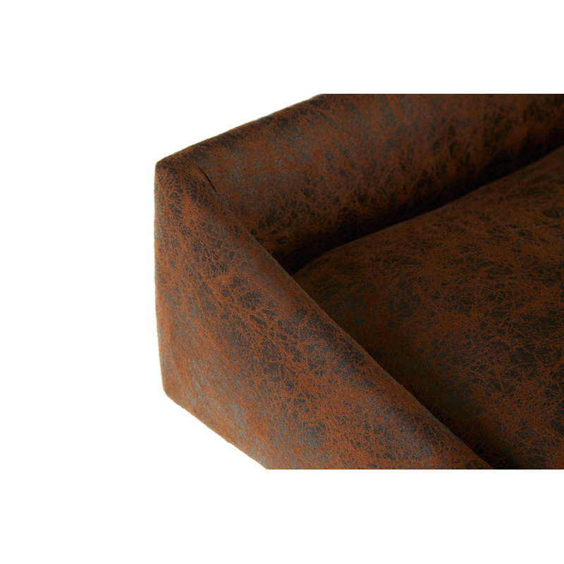 Adele Upholstered Counter Stool with Metal Frame