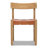 Zadar Teak & Leather Dining Chair-136124958