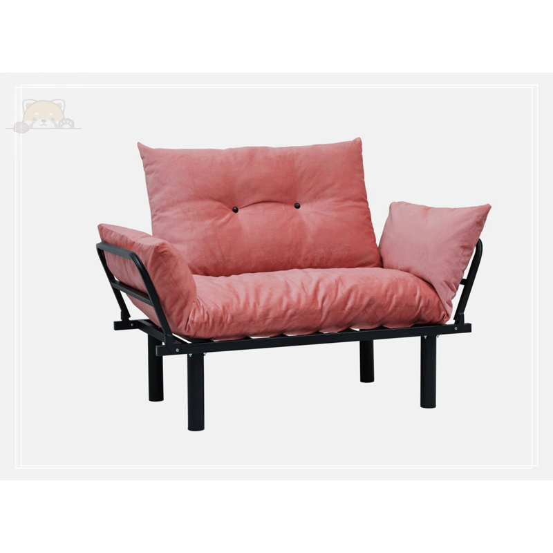 Causeuse Libbyann, Rose Velvet