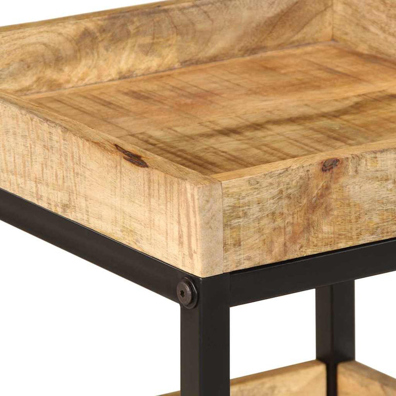Solid Wood End Table