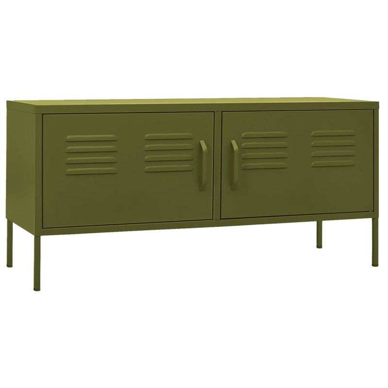 Javert Unfinished TV Stand for TVs up to 43", Green