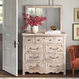 Kelly Clarkson Home 9 - Drawer Dresser with Mirror & Reviews | Wayfair