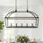 Alfreda 5 - Light Dimmable Steel Chandelier