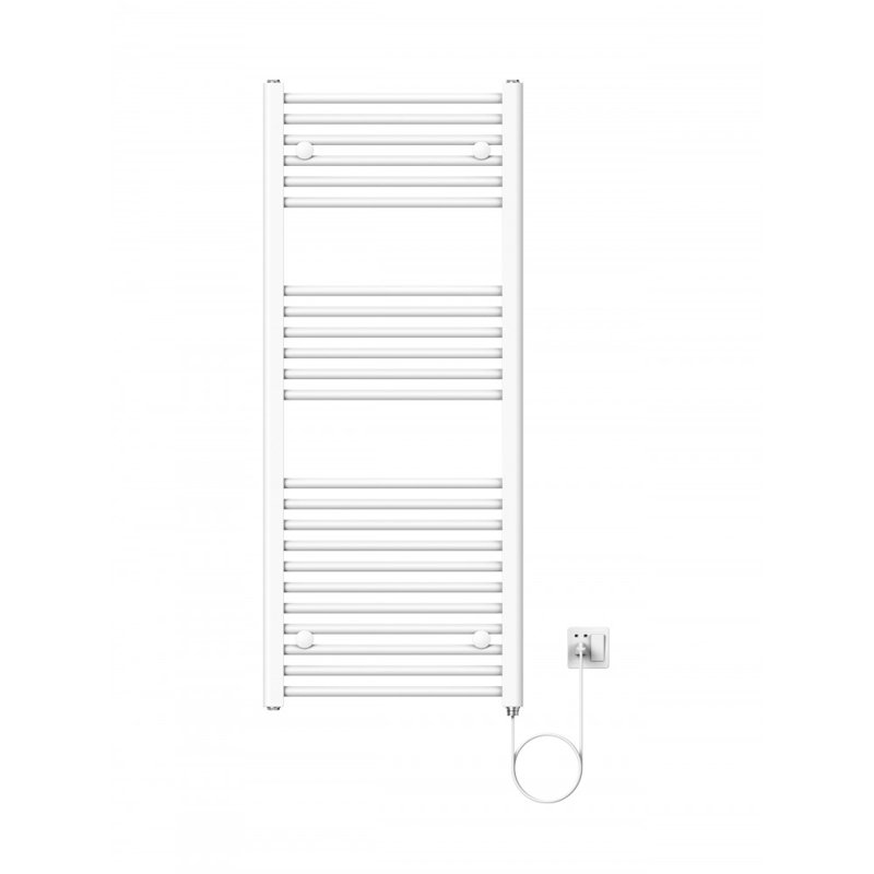 chauffe-serviettes électrique mat, Blanc mat