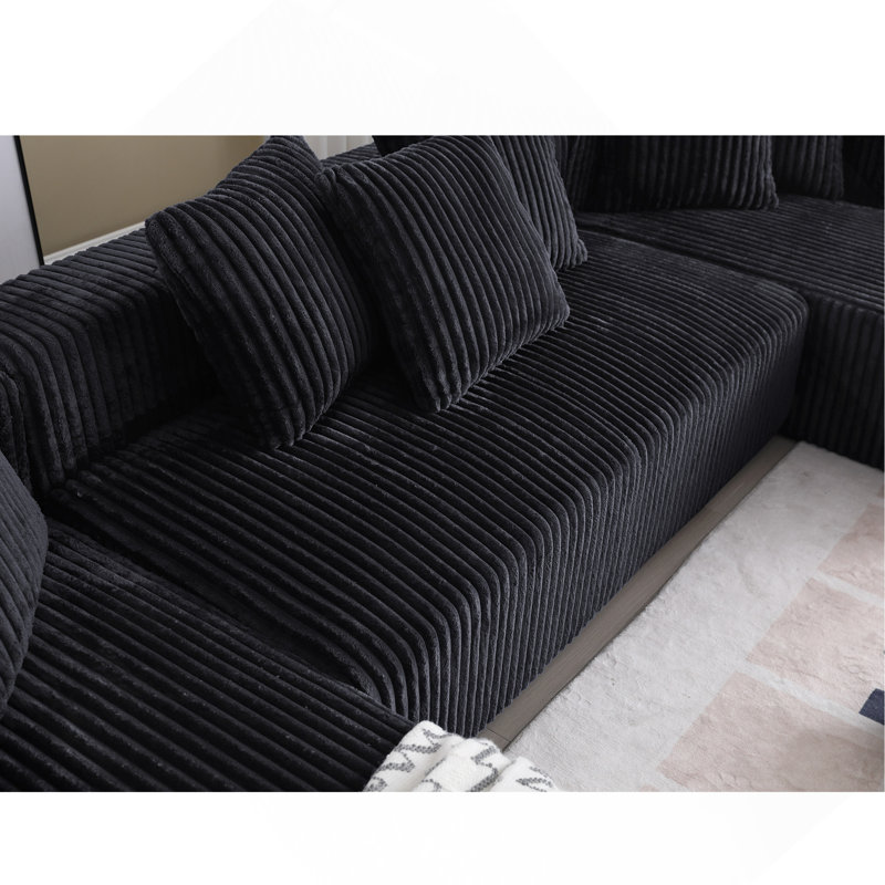 Canapé modulaire de 131 po