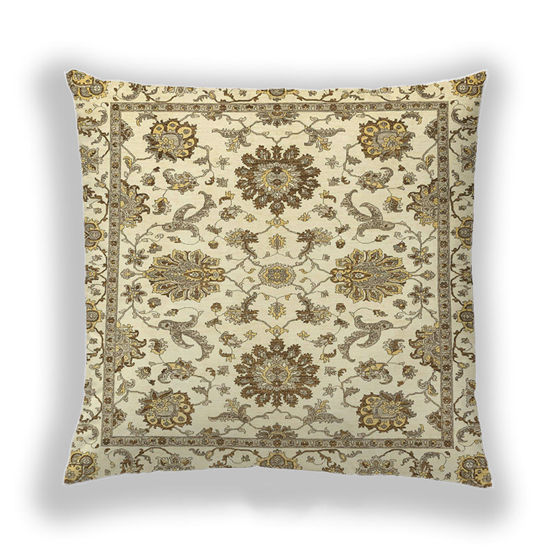 Housse de coussin carré et insert, Microsuède