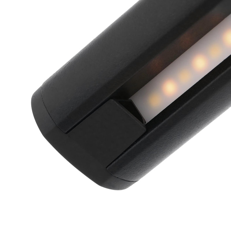 Humzah Adjustable Metal Desk Lamp, Black