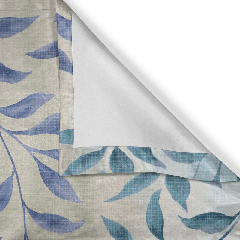 Cherilyn Polyester Semi Sheer Curtain Pair