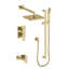 ZLINE Bliss Shower System with 16 " Oversized Shower Head in Brushed Nickel-1387082357