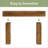 Versatile End Table,Compact Console Table,Wood Coffee Table