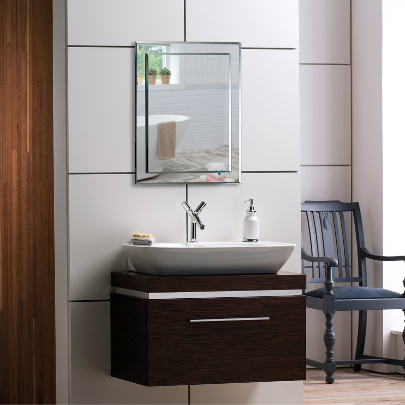 Seeger Rectangle Wall Mirror, 50cm x 40cm