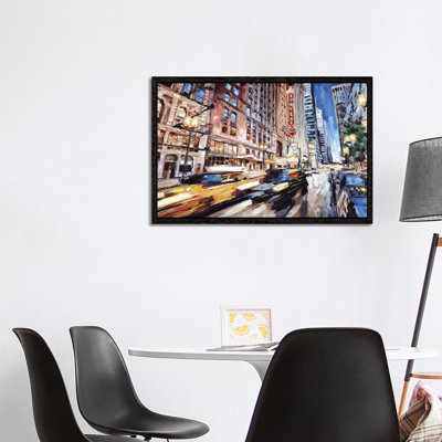 Randolph Street 1 Piece Painting on Canvas