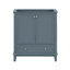 Meuble-lavabo 30 po sans lavabo, base seulement, armoire de salle de bain multifonctionnelle avec portes et tiroir, cadre solide et panneau de fibres à densité moyenne, -115898508