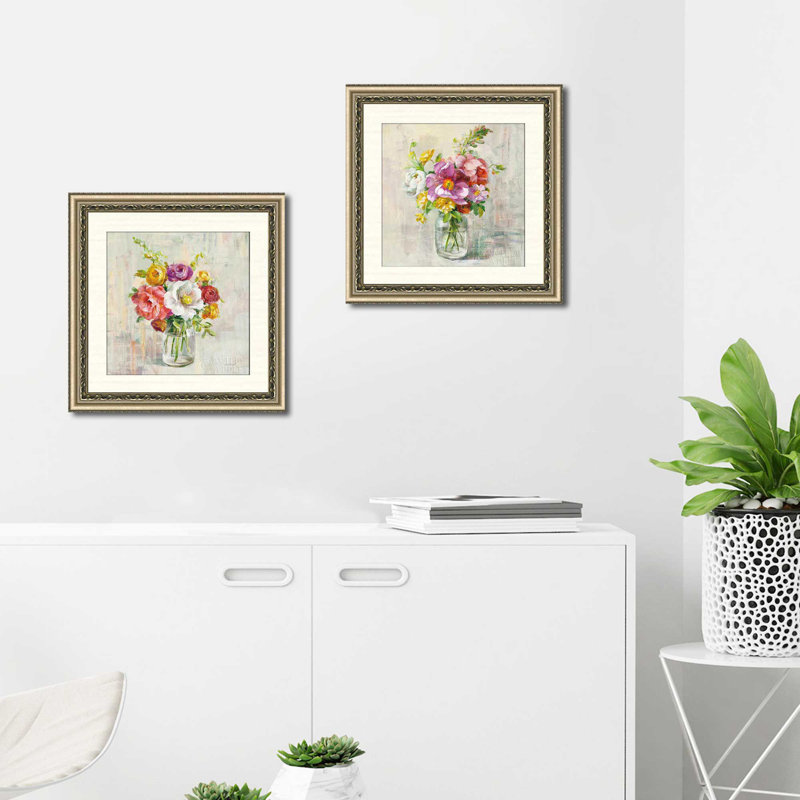 Summer Treasures I 'Print Under Glass
