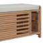 Banc à chaussures avec rangement et coussin, banc de rangement à volets vieillis avec charme rétro pour le salon, vestibule (blanc délavé)-335281327