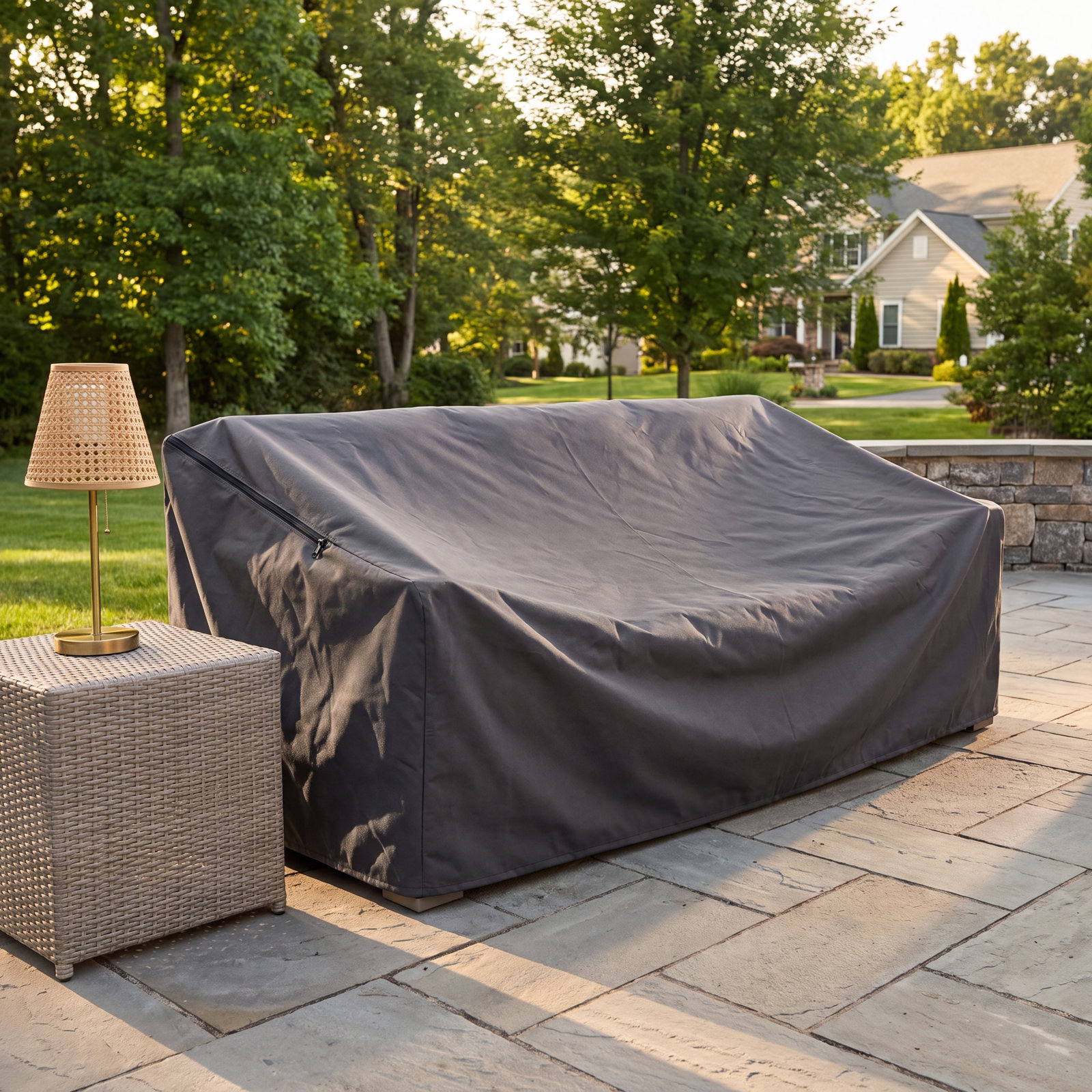 Hoyt Outdoor Patio Sofa Cover
