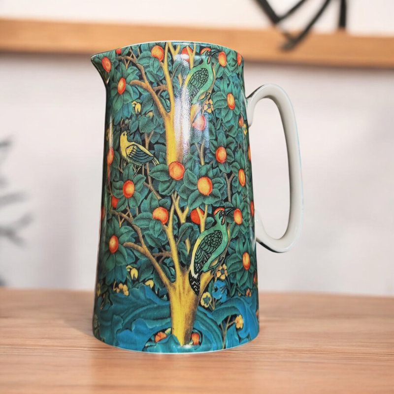 William Morris Orange Tree of Life 2 Pint Jug Vase