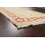 Tapis de couloir beige en laine noué à la main de conception unique années 2 pi 11 po x 11 pi 2 po Winters