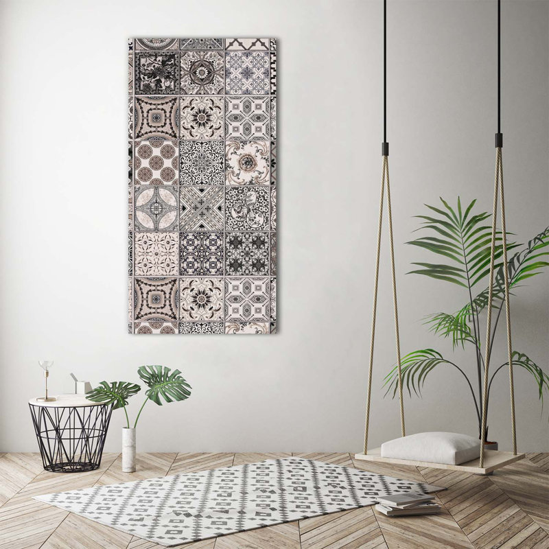 Ceramic Tiles - Wrapped Canvas Print