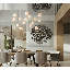 Alabaster Maeva Rectangular Chandelier 30 Light