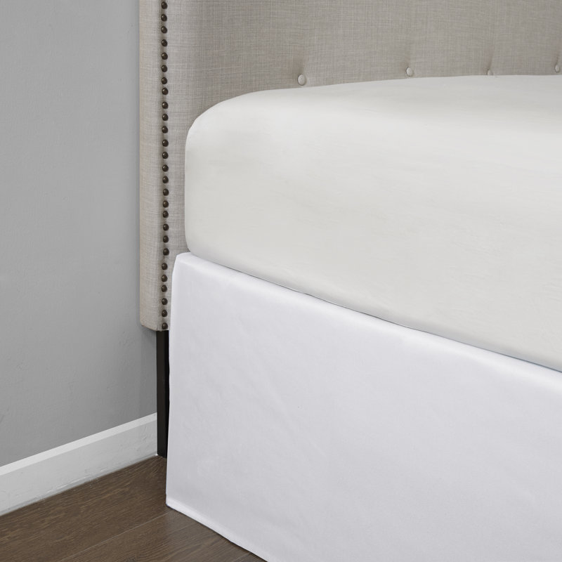 White King Polyester Adjustable Wrap Around Bed Skirt