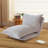 Convertible Flip Chair: Floor Sofabed With Adjustable Backrest And Pillows, Perfect For Compact Living Spaces And Relaxation-1295202103