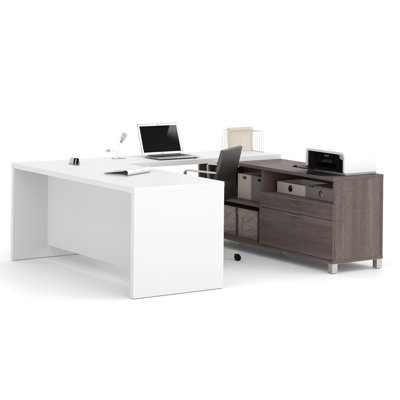 Idael 2 Piece Executive Desk Office Set