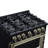 Ambassador 36" Gas range in Black