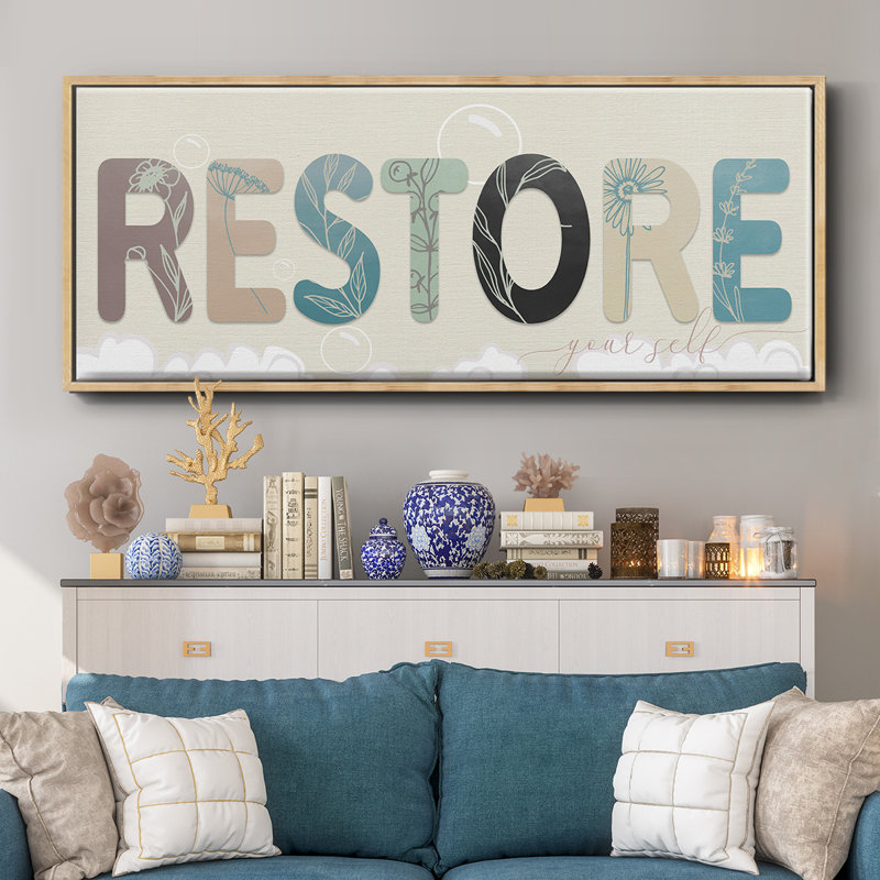 Restore Your Self - Toile encadrée