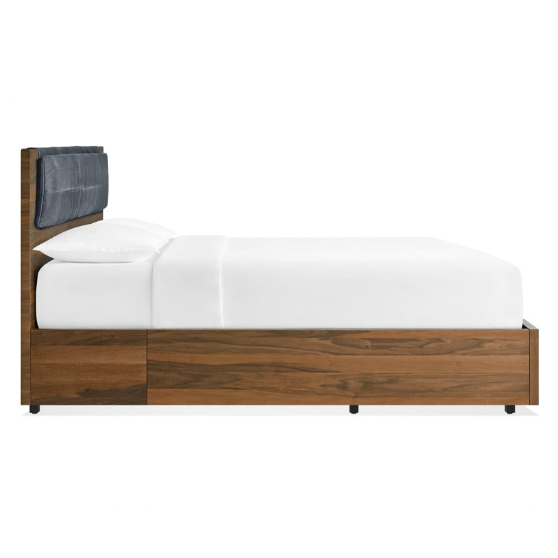 Homecoming Outdoor Bed, King, Camel Genuine Leather